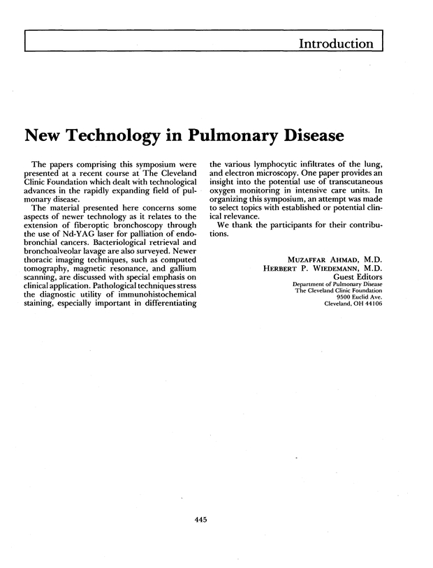 thesis topics in pulmonary medicine