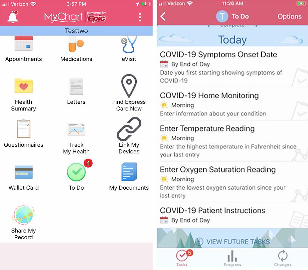 Mychart Minute Clinic Covid Test Results