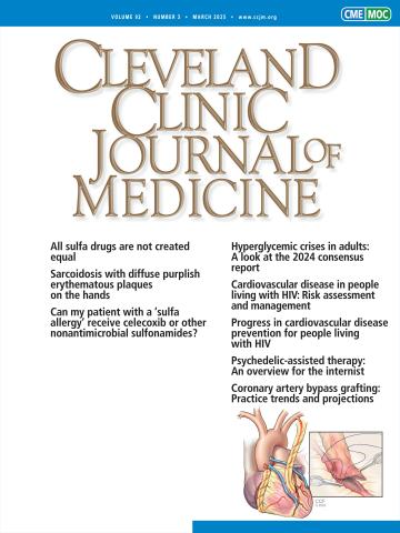 Cleveland Clinic Journal of Medicine: 92 (3)