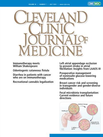 Cleveland Clinic Journal of Medicine: 92 (7)