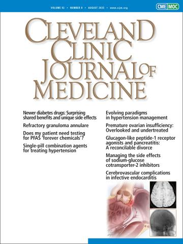 Cleveland Clinic Journal of Medicine: 92 (8)