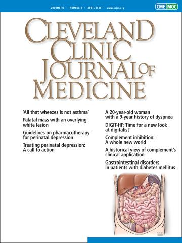 Cleveland Clinic Journal of Medicine: 93 (4)