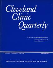 Cleveland Clinic Journal of Medicine: 52 (3)