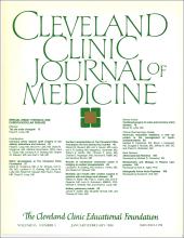 Cleveland Clinic Journal of Medicine: 55 (1)