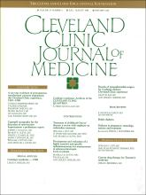 Cleveland Clinic Journal of Medicine: 55 (4)