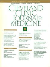 Cleveland Clinic Journal of Medicine: 55 (6)