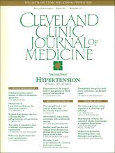 Cleveland Clinic Journal of Medicine: 56 (4)