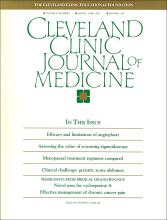 Cleveland Clinic Journal of Medicine: 57 (2)