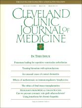 Cleveland Clinic Journal of Medicine: 57 (3)