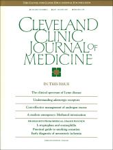 Cleveland Clinic Journal of Medicine: 57 (5)