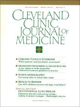 Cleveland Clinic Journal of Medicine: 58 (2)