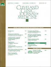 Cleveland Clinic Journal of Medicine: 61 (5)