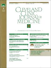 Cleveland Clinic Journal of Medicine: 62 (2)