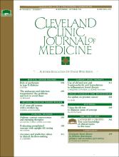 Cleveland Clinic Journal of Medicine: 62 (5)