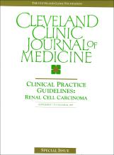 Cleveland Clinic Journal of Medicine: 64 (5 suppl 1)