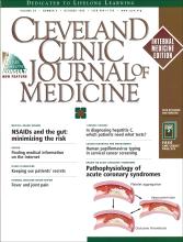 Cleveland Clinic Journal of Medicine: 66 (9)
