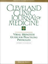 Cleveland Clinic Journal of Medicine: 67 (7 suppl 1)