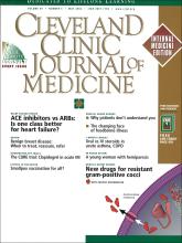 Cleveland Clinic Journal of Medicine: 69 (5)