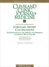 Cleveland Clinic Journal of Medicine: 69 (6 suppl 3)