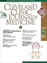 Cleveland Clinic Journal of Medicine: 69 (8)