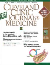 Cleveland Clinic Journal of Medicine: 71 (10)