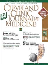 Cleveland Clinic Journal of Medicine: 71 (12)