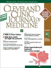 Cleveland Clinic Journal of Medicine: 71 (8)