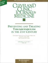 Cleveland Clinic Journal of Medicine: 72 (4 suppl 1)