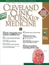 Cleveland Clinic Journal of Medicine: 72 (5)