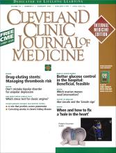 Cleveland Clinic Journal of Medicine: 74 (2)