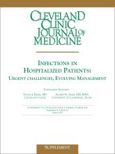 Cleveland Clinic Journal of Medicine: 74 (8 suppl 4)