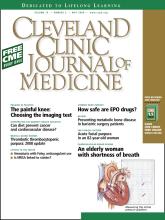 Cleveland Clinic Journal of Medicine: 75 (5)