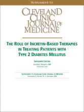 Cleveland Clinic Journal of Medicine: 76 (12 suppl 5)