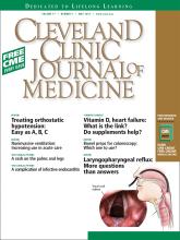 Cleveland Clinic Journal of Medicine: 77 (5)