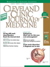 Cleveland Clinic Journal of Medicine: 78 (10)