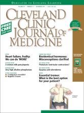 Cleveland Clinic Journal of Medicine: 78 (12)