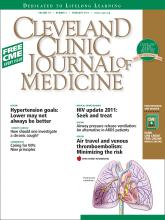 Cleveland Clinic Journal of Medicine: 78 (2)