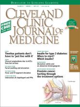 Cleveland Clinic Journal of Medicine: 78 (5)