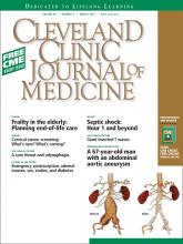 Cleveland Clinic Journal of Medicine: 80 (3)