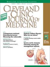 Cleveland Clinic Journal of Medicine: 80 (4)