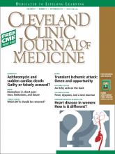 Cleveland Clinic Journal of Medicine: 80 (9)