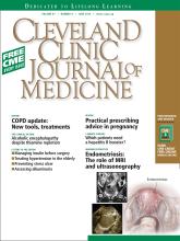 Cleveland Clinic Journal of Medicine: 81 (6)