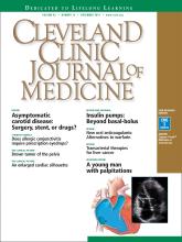 Cleveland Clinic Journal of Medicine: 82 (12)