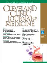 Cleveland Clinic Journal of Medicine: 82 (8)