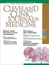 Cleveland Clinic Journal of Medicine: 83 (12)
