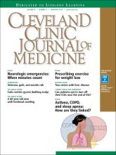 Cleveland Clinic Journal of Medicine: 83 (2)