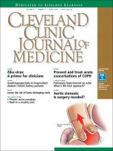 Cleveland Clinic Journal of Medicine: 83 (4)