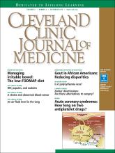 Cleveland Clinic Journal of Medicine: 83 (9)