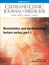 Cleveland Clinic Journal of Medicine: 84 (9 suppl 2)