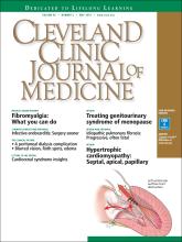 Cleveland Clinic Journal of Medicine: 85 (5)